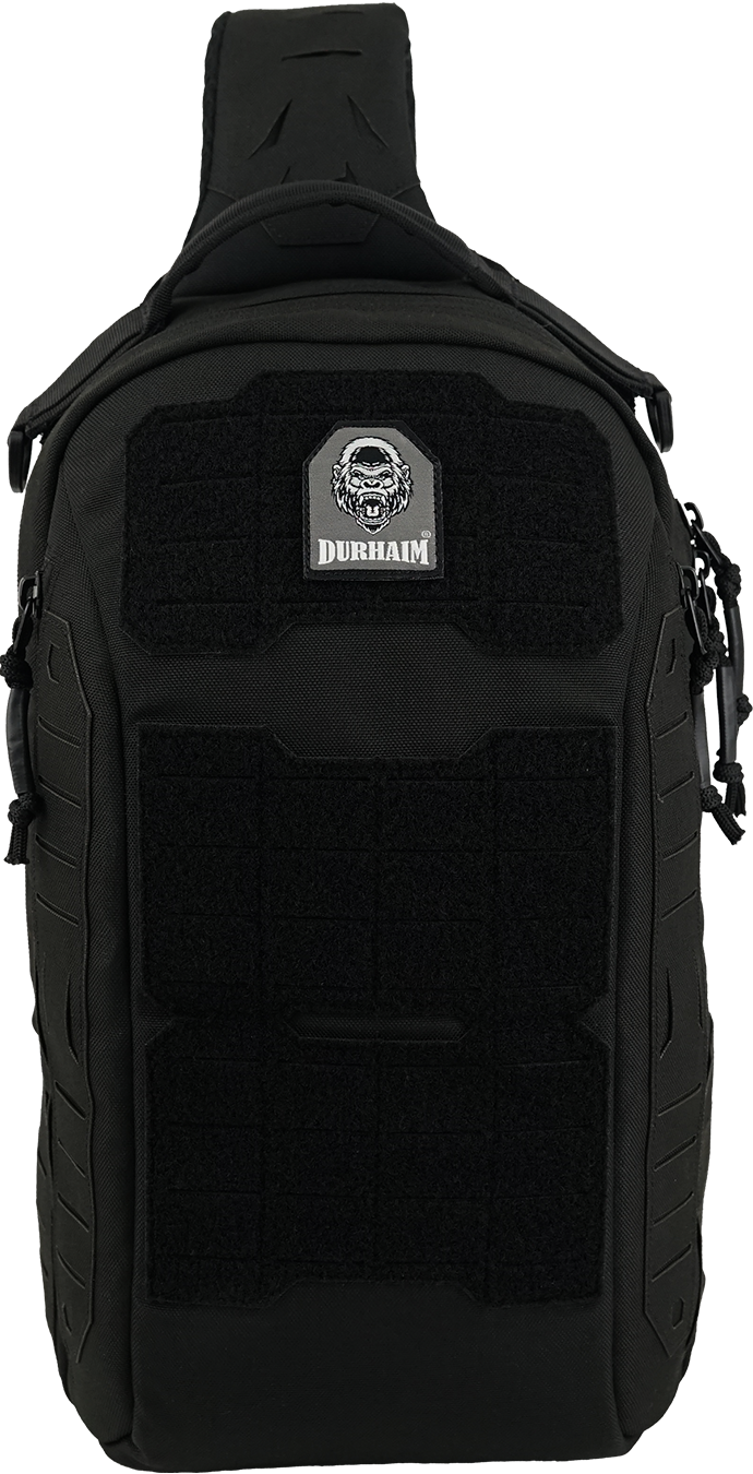 Black snake head sling bag